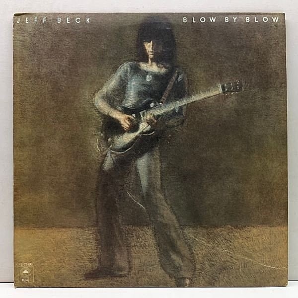 レコードメイン画像：Cut無し!美盤! USオリジナル 初版 PE規格 橙ラベ JEFF BECK Blow By Blow ('75 Epic) ジェフ・ベック LP ギター・インスト 金字塔