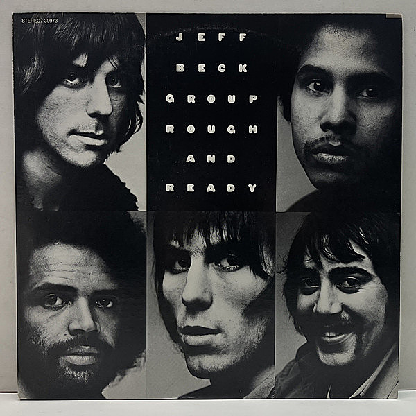 レコードメイン画像：極美盤!! USプレス JEFF BECK GROUP Rough And Ready 新生ジェフ・ベック・グループの第一弾 傑作 米 LP