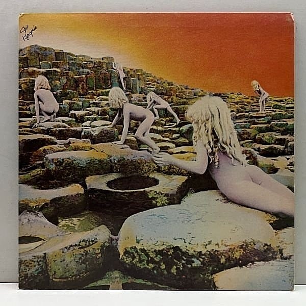 レコードメイン画像：レア 美盤!! RL刻印 (BOB LUDWIG) 初版BROADWAY USオリジナル LED ZEPPELIN Houses Of The Holy ('73 Atlantic) Ludwig Hot Mix!!