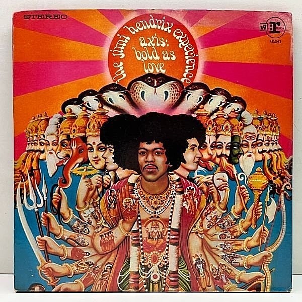 レコードメイン画像：良好品!! US初期 2色ラベル Wマーク無し JIMI HENDRIX Axis Bold as Love (Reprise) ボールド・アズ・ラヴ 傑作 | ATCQ, BEASTIE BOYS ネタ