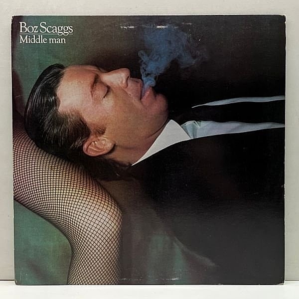 レコードメイン画像：美盤!! 初版 FC規格 USオリジナル BOZ SCAGGS Middle Man (Columbia FC 36106) 専用インナー 完品 Jojo ほか AOR 名盤 1stプレス