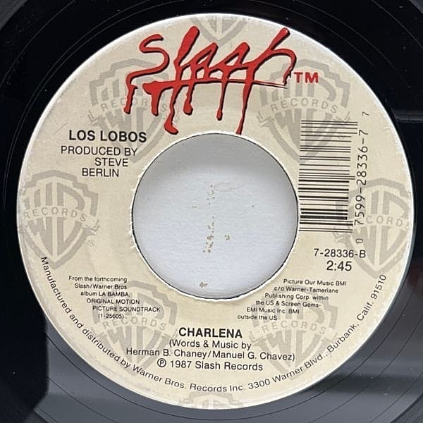 ラリックのロバです LOS LOBOS / La Bamba (7) / Slash | WAXPEND RECORDS