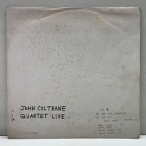 レコード画像：JOHN COLTRANE / Live On Mount Meru (Volume One)