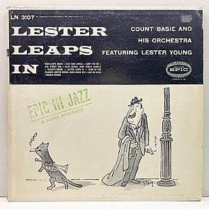 レコード画像：COUNT BASIE / LESTER YOUNG / Lester Leaps In