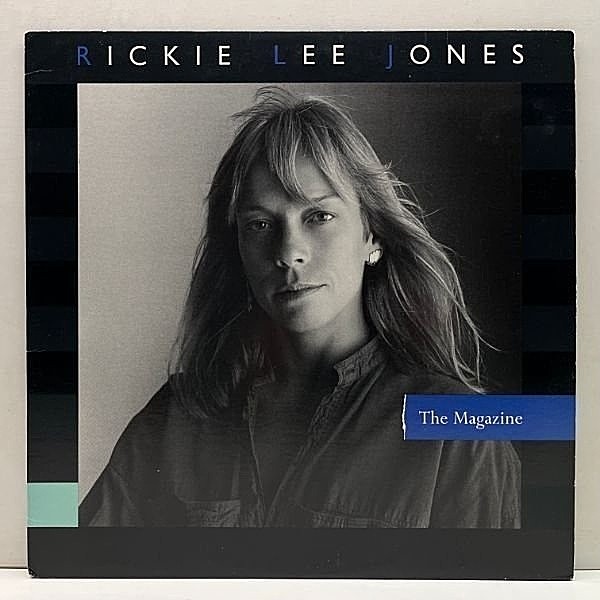レコードメイン画像：【半透明盤・黄金色】良好!! SLM, TML刻印 USオリジナル RICKIE LEE JONES The Magazine ('84 Warner) リッキー・リー・ジョーンズ