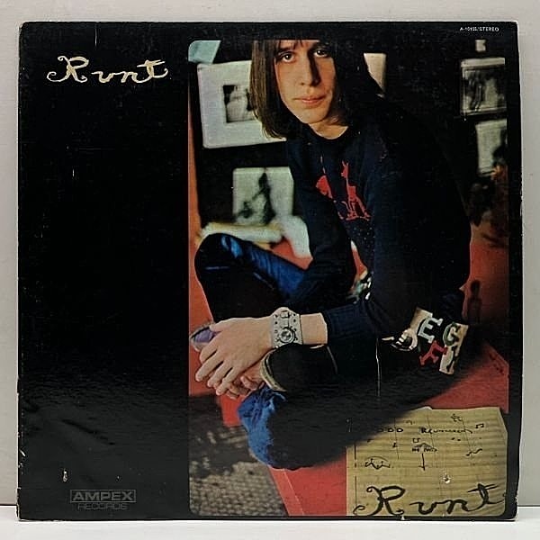 レコードメイン画像：美盤!! プロモ同様のマト1 USオリジナル TODD RUNDGREN Runt ('70 Ampex) トッド・ラングレン 1st. 米 初回 LP