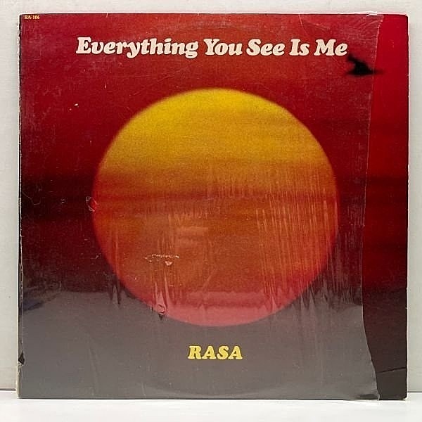 レコードメイン画像：【COMMON Take It Ez ネタ】シュリンク良好!! USオリジ RASA Everything You See Is Me ('78 Govinda) Light Mellow ブルーアイドソウル