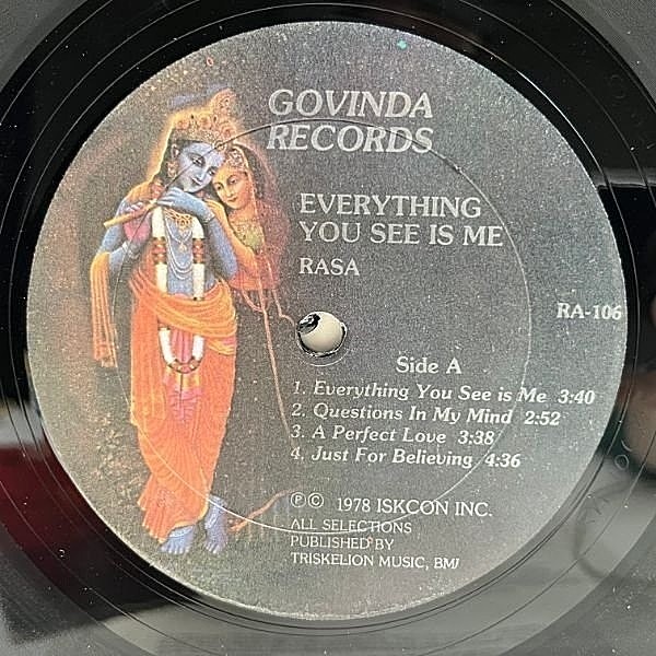 洋楽 Rasa - Everything You See Is Me Rasa_Everything You See Is Me (Album) 1978 - YouTube