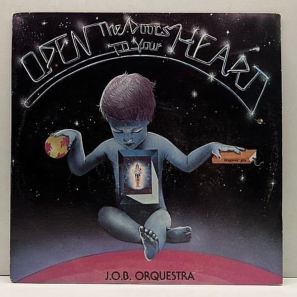 レコードメイン画像：美盤!! USオリジナル J.O.B. ORQUESTRA Open The Doors To Your Heart ('78 Govinda) DJ SHADOW ネタ | サイケソウル - AOR - モダンソウル