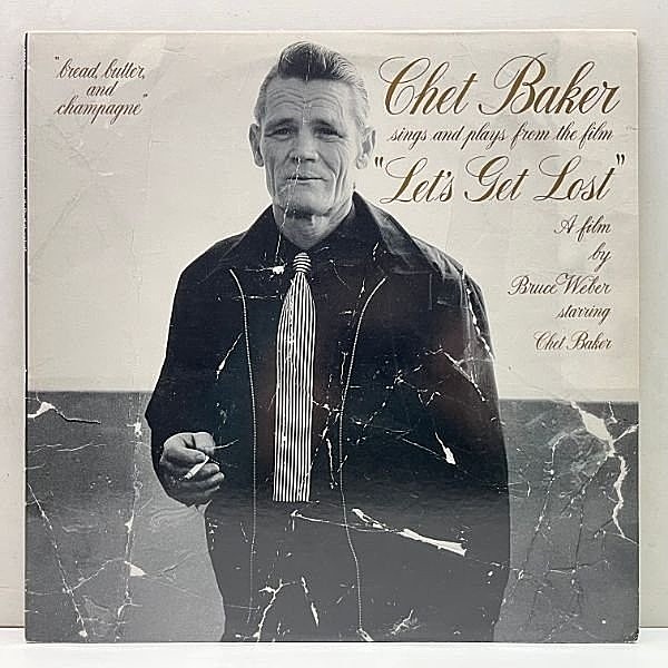 レコードメイン画像：美品!!【希少アナログ】USオリジナル CHET BAKER Let's Get Lost Sings And Plays From The Film ('89 Novus) チェット・ベイカー 自伝映画