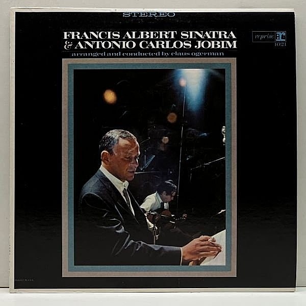 レコードメイン画像：【A.C.ジョビンと組んだ唯一のボサノヴァ集】美品!! US 深溝 2色ラベ FRANK SINATRA (Francis Albert) & ANTONIO CARLOS JOBIM