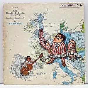 レコード画像：DAVE BRUBECK / The Dave Brubeck Quartet In Europe
