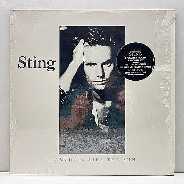 レコードメイン画像：シュリンク良好!! 2LP 米オリジナル STING Nothing Like The Sun ('87 A&M) 名曲 Englishman In New York ほか DMM, MASTERDISK刻印