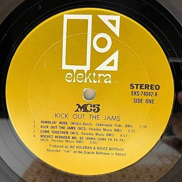 MC5 / Kick Out The Jams (LP) / Elektra | WAXPEND RECORDS
