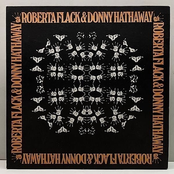 レコードメイン画像：良好品!! 初版 Aマト BROADWAY 米オリジナル ROBERTA FLACK & DONNY HATHAWAY ('72 Atlantic) ロバータ・フラック & ダニー・ハサウェイ
