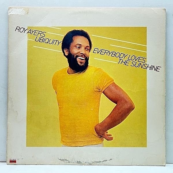 レコードメイン画像：USオリジナル 初版 ROY AYERS UBIQUITY Everybody Loves The Sunshine ('76 Polydor) 専用インナー 完品 サンプリング ネタ