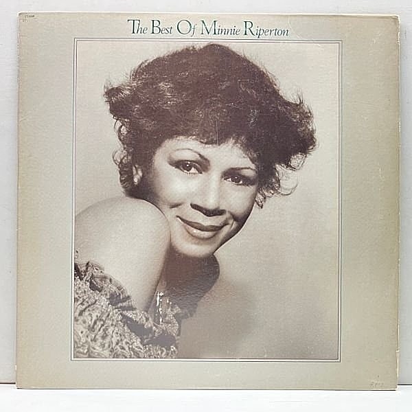 レコードメイン画像：美盤!! 初版 USオリジナル MINNIE RIPERTON The Best Of ～ ('81 Capitol) ミニー・リパートン ベスト 米 LP サンプリング ネタ