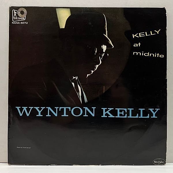 レコードメイン画像：【MONO 深溝 ペラFB】WYNTON KELLY Kelly At Midnight [Midnite] ウィントン・ケリー・アット・ミッドナイト 国内 初回プレス