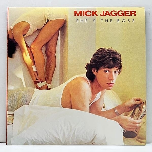 レコードメイン画像：美品!! JPNオリジナル 初版 MICK JAGGER She's The Boss ('85 CBS・Sony) ミック・ジャガー／シーズ・ザ・ボス 解説・歌詞つき