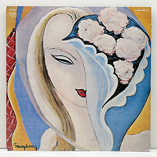 レコードメイン画像：美盤!! 2LP 国内 JPNプレス DEREK & THE DOMINOS Layla (RSO) 二つ折り解説・歌詞シート Eric Clapton × Duane Allman いとしのレイラ