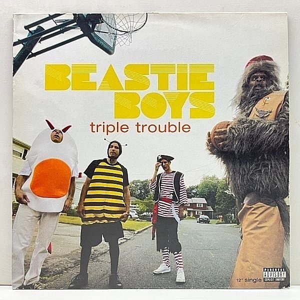 レコードメイン画像：【SUGARHILL GANG／Rapper's Delight使い】EUプレス 12インチ BEASTIE BOYS Triple Trouble ('04 Capitol) ビースティ･ボーイズ