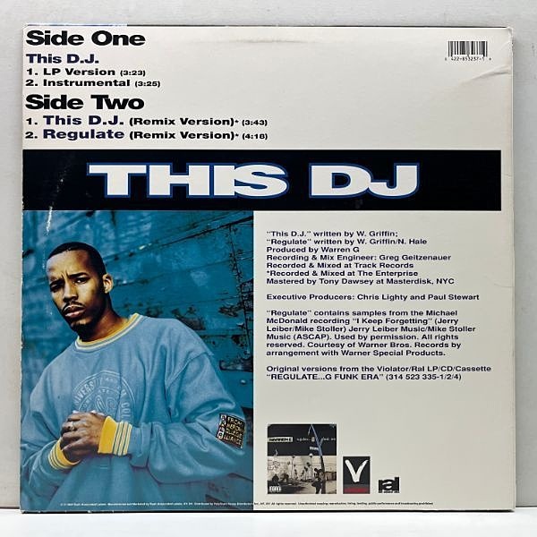 WARREN G / This DJ (12) / Rush Associated | WAXPEND RECORDS