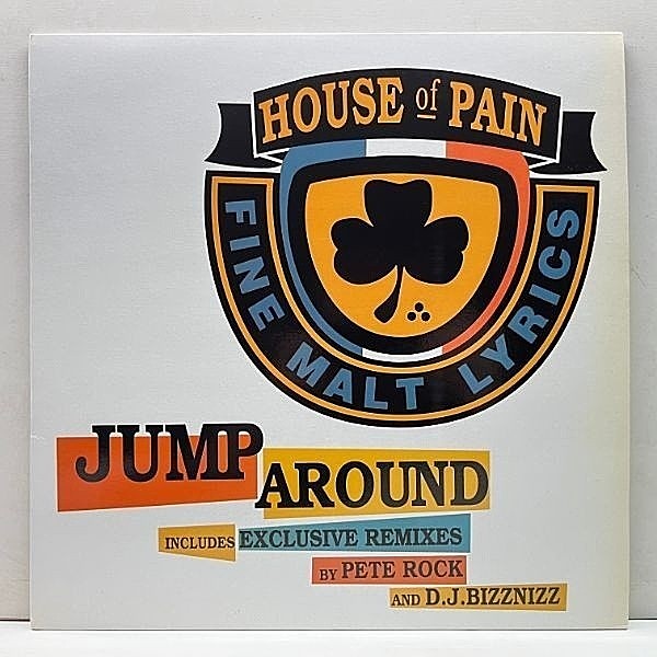 レコードメイン画像：良好!! UKプレス 12インチ HOUSE OF PAIN Jump Around ('04 Tommy Boy) ハウス・オブ・ペイン Pete Rock