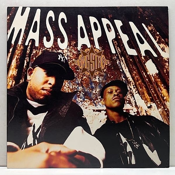 レコードメイン画像：USオリジナル MASTERDISK刻印 12インチ GANG STARR Mass Appeal ('94 Chrysalis) VIC JURIS／Horizon Drive使い ギャング・スター