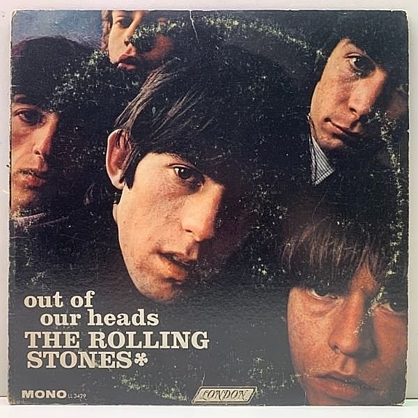 レコードメイン画像：レア【UK, ffrr EXPORT】MONO 深溝 USオリジナル ROLLING STONES Out Of Our Heads ('65 London) 英国プレス・エクスポート仕様 モノラル