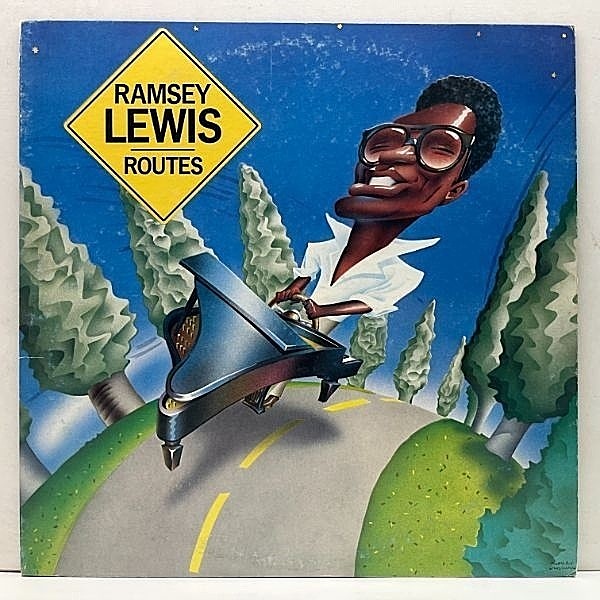レコードメイン画像：良好!! JPNオリジナル RAMSEY LEWIS Routes ('80 CBS・Sony) Light Mellow ラムゼイ・ルイス／ルーツ LP