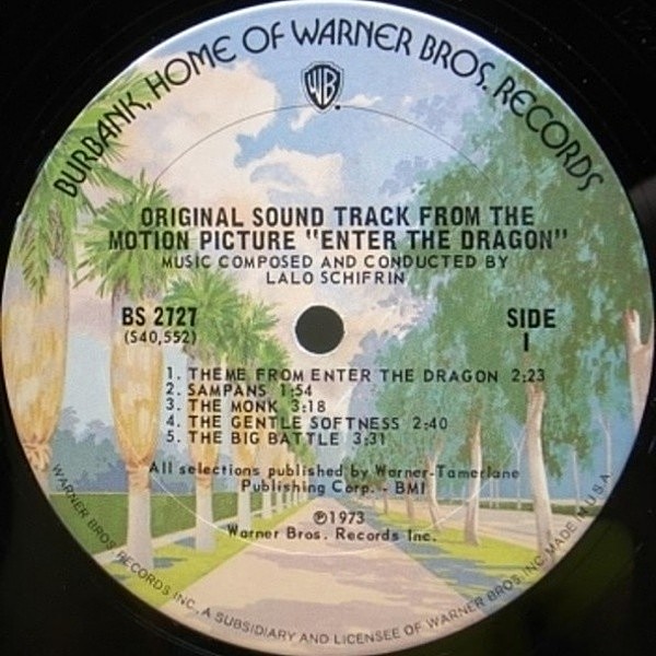 O.S.T. (LALO SCHIFRIN ラロ・シフリン) / THEME FROM ENTER THE