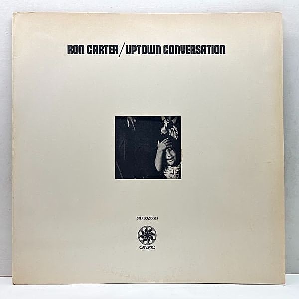 レコードメイン画像：極美盤!! JPNオリジナル 初版 RON CARTER Uptown Conversation ('70 Embryo) 見開き・くり抜き特殊カヴァー Herbie Hancock ほか