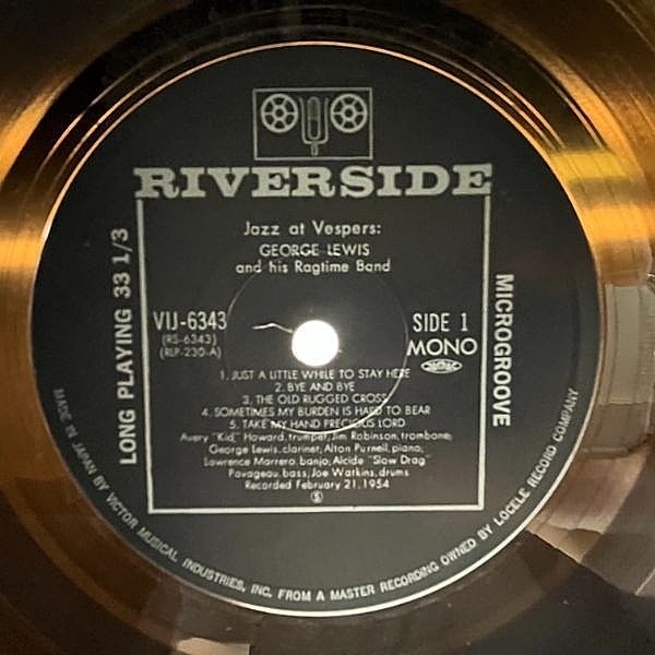 #3662【希少な名盤】ジョージ・ルイス GEORGE LEWIS 10インチ 3662【希少な名盤】ジョージ・ルイス GEORGE LEWIS 10インチ