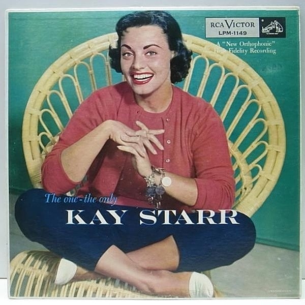 レコードメイン画像：良品!! ニッパー 両溝MONO Orig. KAY STARR The One, The Only ケイ・スター '56年 実力派シンガー