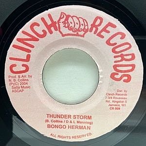 レコード画像：BONGO HERMAN / CLINCH ALL STARS / Thunder Storm