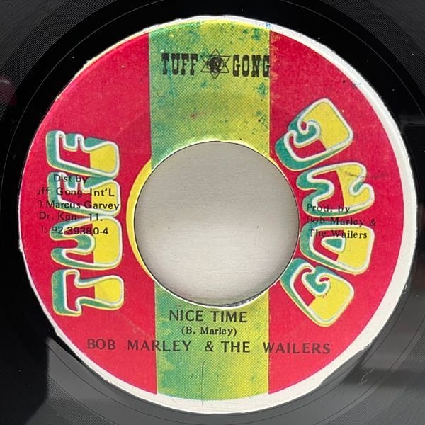 【美品 】BOB MARLEY & THE WAILERS 7インチ BOB MARLEY / WAILERS / Nice Time / Hypocrites (7) / Tuff