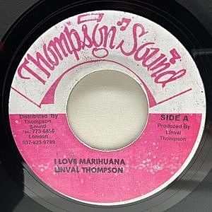 レコード画像：LINVAL THOMPSON / I Love Marihuana