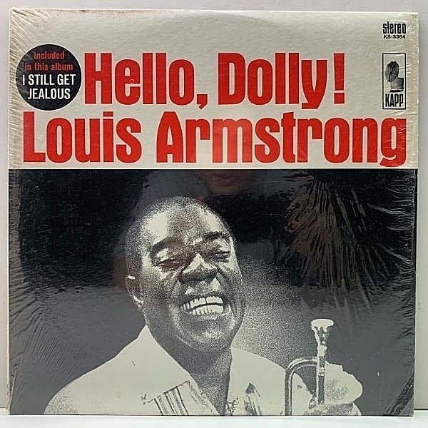 レコードメイン画像：シュリンク良好!! USオリジナル LOUIS ARMSTRONG Hello Dolly! ('64 Kapp) サッチモ好き必携！ルイ・アームストロング 名盤 LP