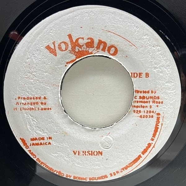 JOHN HOLT / Love I Can Feel (7) / Volcano | WAXPEND RECORDS