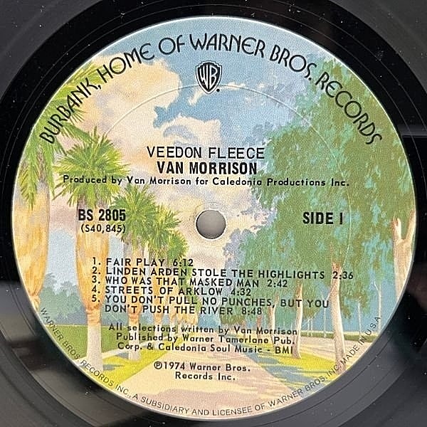 VAN MORRISON / Veedon Fleece (LP) / Warner Bros. | WAXPEND