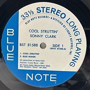 その他 LP Sonny Clark Cool Struttin BLP1588/BN1588 BLUE NOTE US /00340 Vinyl Spotlight: Sonny Clark, Cool Struttin' (Blue Note 1588