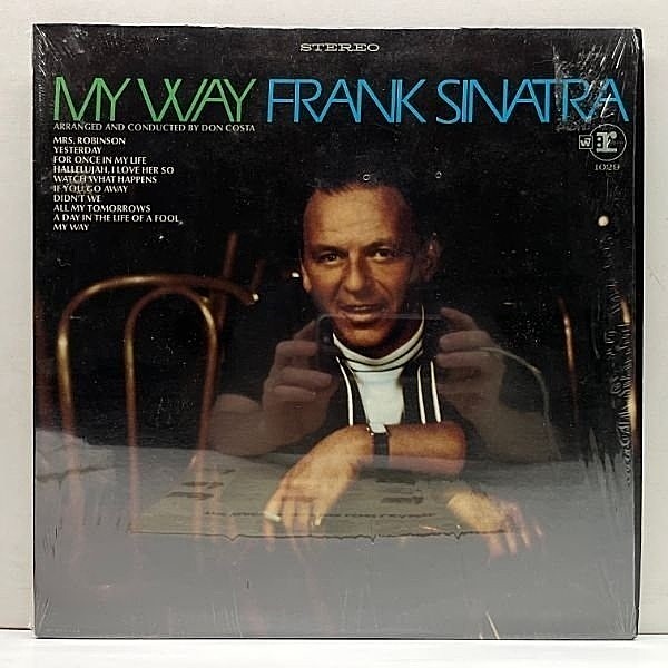 レコードメイン画像：シュリンク極美品!! USオリジナル 初版 W無し 2色ラベ FRANK SINATRA My Way ('69 Reprise) フランク・シナトラ／マイ・ウェイ LP 大名盤