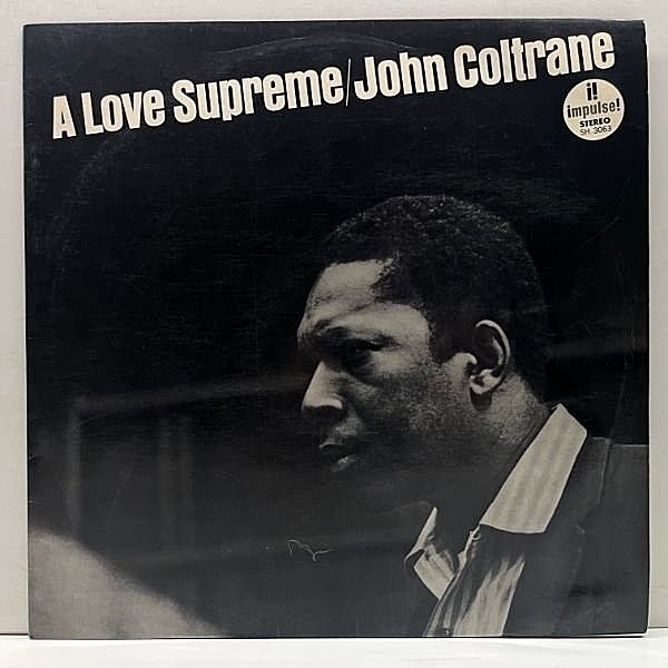 レコードメイン画像：【オレンジ・深溝・FBペラ】JPNオリジナル JOHN COLTRANE A Love Supreme (Impulse) 国内 初版 LP ジョン・コルトレーン 至上の愛