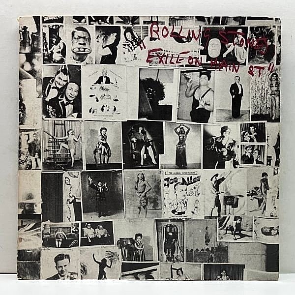 レコードメイン画像：USプレス 2枚組 1841BROADWAYアド ROLLING STONES Exile On Main ST (COC-2-2900) メイン・ストリートのならず者 専用インナー付属 LP