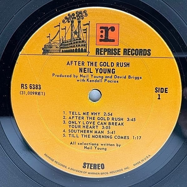 レコード　US盤！　アフターザゴールドラッシュ　ニールヤング　送料込み NEIL YOUNG / After The Gold Rush (LP) / Reprise | WAXPEND