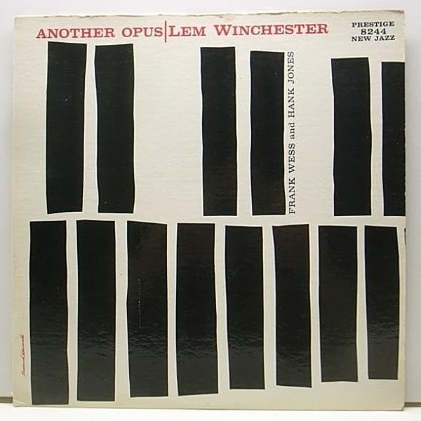レコードメイン画像：NEWJAZZ オリジナル RVG MONO 両溝 LEM WINCHESTER Another Opus / FRANK WESS, HANK JONES