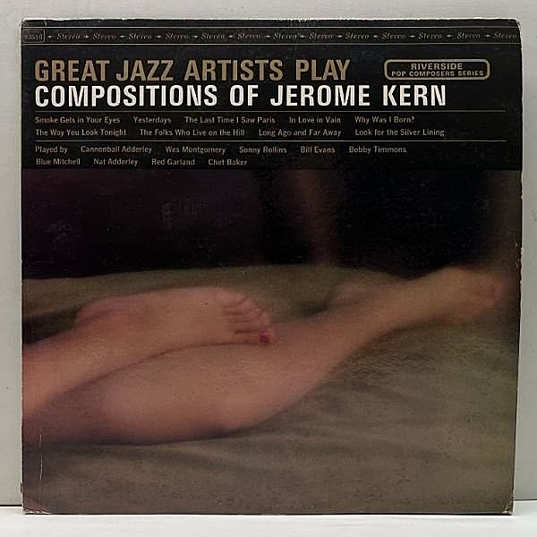 レコードメイン画像：USオリジナル 初回Mic-Logo 黒Lbl. Great Jazz Artists Play Compositions Of Jerome Kern (Riverside 93516) w/ Bill Evans, Chet Baker