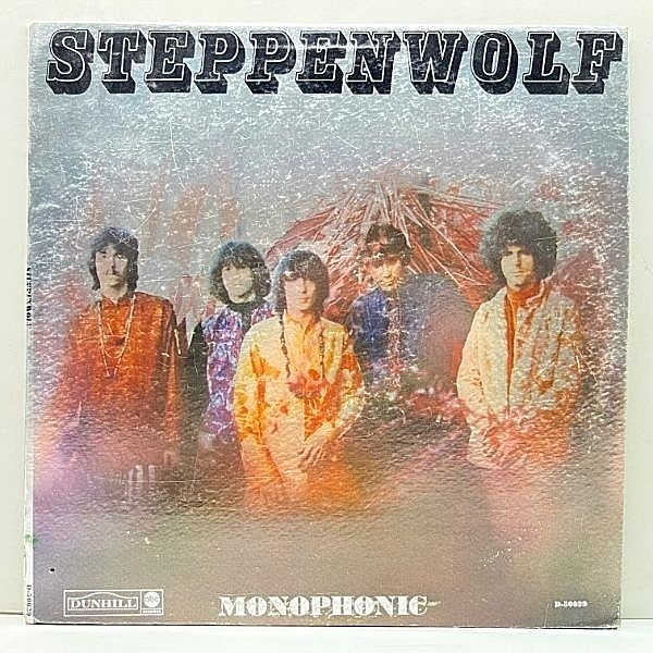 レコードメイン画像：レア!! MONO 初版オンリー【BORN TO BE WILD印刷無し】USオリジナル STEPPENWOLF S.T／1st ('68 Dunhill) ミラー・銀ピカジャケ 米モノラル