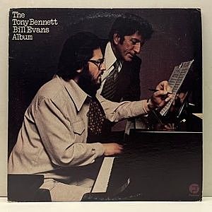 レコード画像：TONY BENNETT / BILL EVANS / The Tony Bennett Bill Evans Album