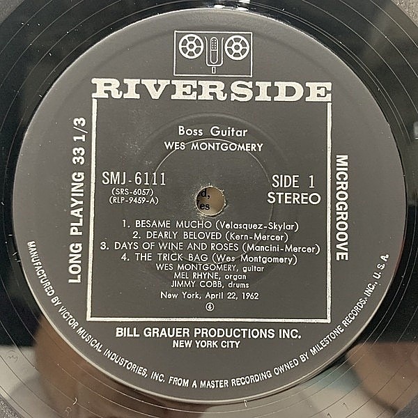 WES MONTGOMERY　レコード盤 WES MONTGOMERY / Full House (LP) / Riverside | WAXPEND RECORDS